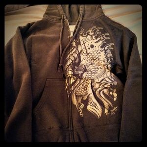 Kio fish tattoo artist hoodie